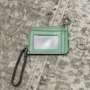 Kate Spade Mint Card Holder with Wristlet